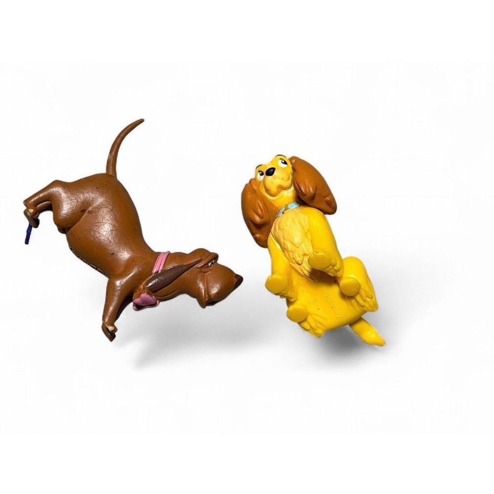 Disney Lady and the Tramp Lady & Princess and the Frog Stella PVC Figures Lot
